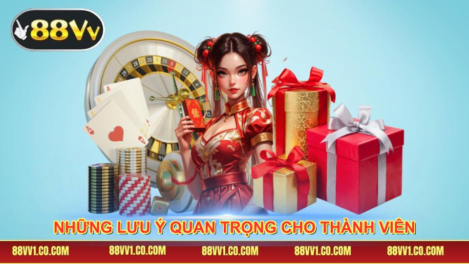 Những lưu ý quan trọng cho thành viên