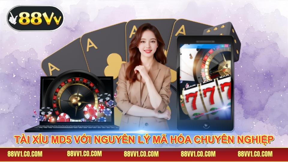 Tài xỉu MD5 với nguyên lý mã hóa chuyên nghiệp